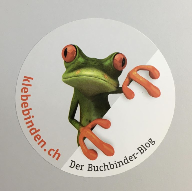 Logo des Blogs. Grafik: Buchbinderei An der Reuss AG