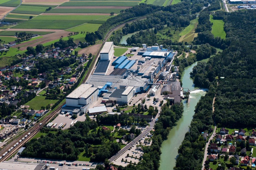 Papierfabrik Mondi Neusiedler in Österreich. Foto: Mondi Group