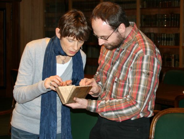 Susanne Krause und Dirk Lange in Leipzig 2010. Foto: Julia Rinck