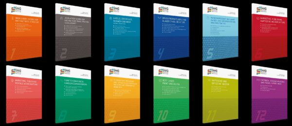 Umfassendes Kompendium: Insgesamt 12 gedruckte Fachmagazine im Umfang von 72 bis 96 Seiten im Format DIN A4 sollen zwischen 2023 und 2025 erscheinen. Grafik: UmDEX