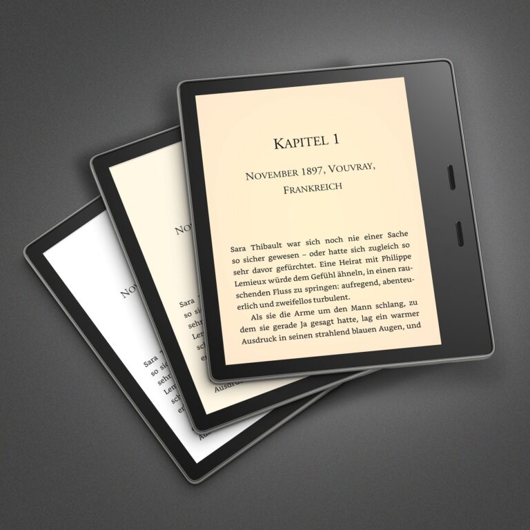 Modernes E-Book-Lesegerät. Foto: Amazon