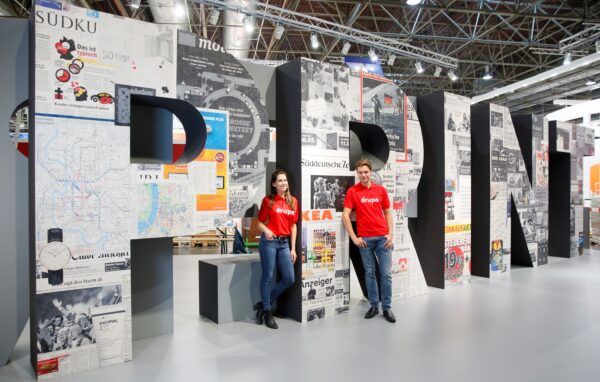 Print hat mit den unterschiedlichen Technologien und Erzeugnissen eine Zukunft in der Welt. Foto: Messe Düsseldorf/C. Tillmann