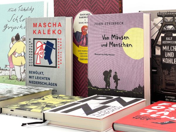 Markenzeichen der Büchergilde: Illustrierte Publikationen. Foto: Büchergilde Gutenberg