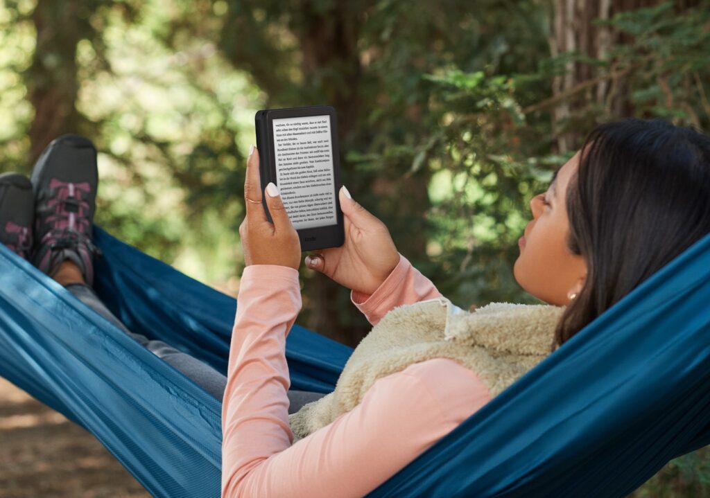 Oftmals widmen sich Frauen der E-Book-Lektüre. Foto: Amazon