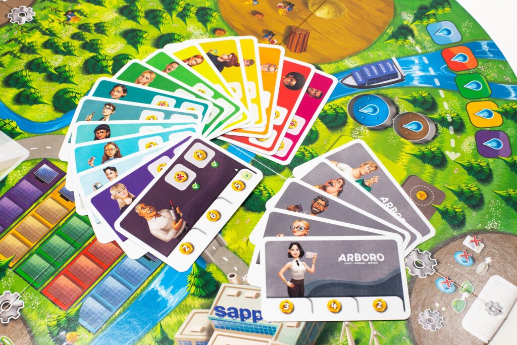 Spannendes Strategiespiel mit Sappi-Papier. Foto: Sappi