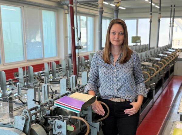 Zukünftige Nachfolge: Nadine Heinrich-Brugger. Foto: Buchbinderei Brugger