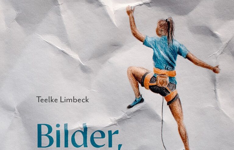 Teelke Limbeck: „Bilder, die du knicken kannst“, Haupt Verlag, Bern (CH), 2025, 96 Seiten, durchgehend farbig illustriert, Softcover, Preis: 19,90 Euro (D), 20,00 Euro (A), 20,50 CHF/UVP, ISBN 978-3-258-60308-2. Cover (Ausschnitt): Verlag