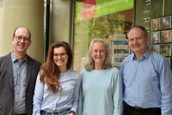 Geschäftsleitung Haupt Verlag (v.l.): Martin Lind, Patrizia Haupt, Irene Pulfer, Frank Heins. Fotos: Haupt Verlag AG