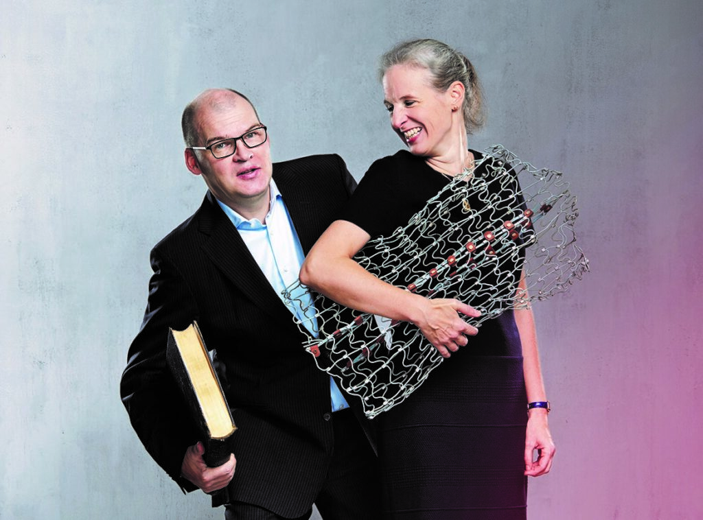 Vorstand der Stiftung: Kristina Herzog und Dr. Marc Herzog (Vorsitzender). Foto: Stefan Freund