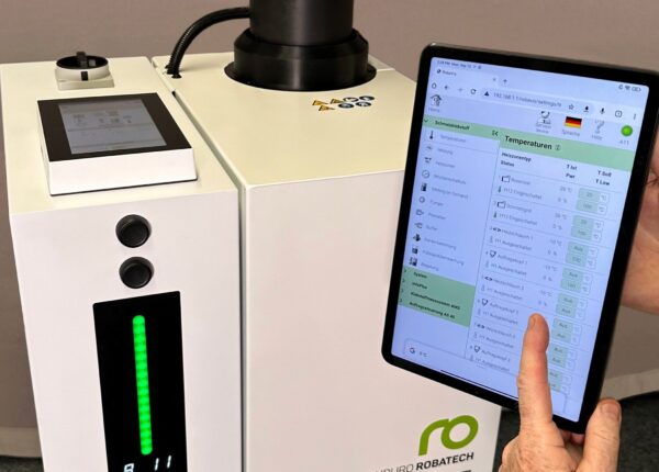 Neues PUR-Schmelzgerät „Canduro 2“. Foto: Robatech