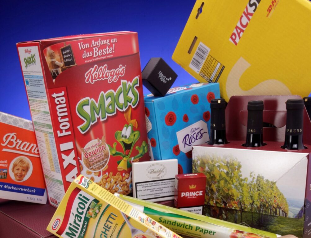 Papier, Karton und Pappe: Produktauswahl von Verpackungen. Foto: Die Papierindustrie e.V.