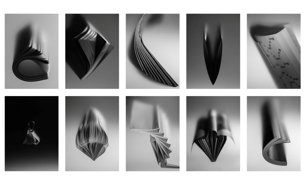 Ausschnitt des Key Visuals des Wettbewerbs „Best Book Design from all over the World“. Foto: Stiftung Buchkunst