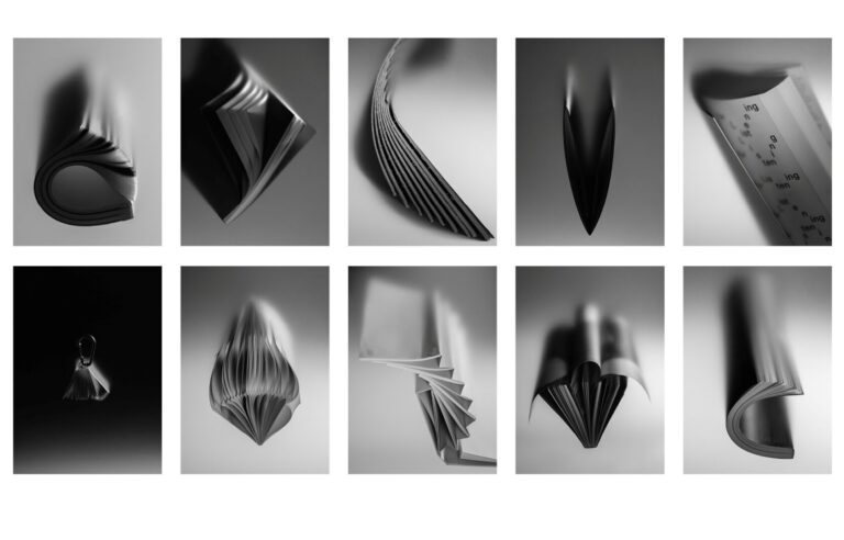 Ausschnitt des Key Visuals des Wettbewerbs „Best Book Design from all over the World“. Foto: Stiftung Buchkunst