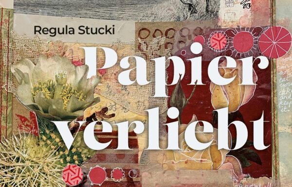 Regula Stucki: „Papierverliebt“, Haupt Verlag, Bern (CH), 1. Auflage, 2026, 160 Seiten, durchgehend farbig fotografiert, Softcover, Preis: 26,00 Euro (D), 26,80 Euro (A), 26,00 CHF/UVP, ISBN 978-3-258-60311-7. Cover (Ausschnitt): Verlag