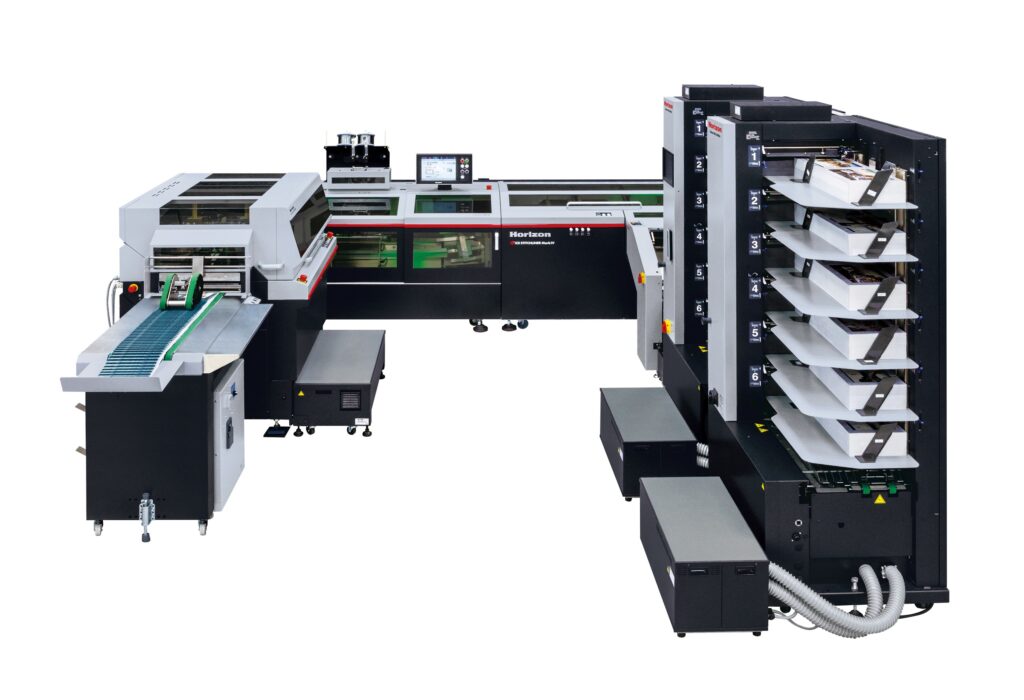 Horizon offeriert im Bereich Sammelheften mehrere sehr effiziente Systeme. Foto: Horizon